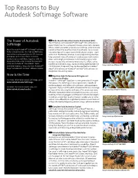 Top Reasons to Buy Autodesk Softimage Software