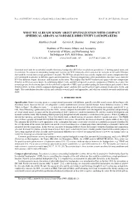 What We Already Know About Spatialization with Compact Spherical Arrays As Variable-Directivity Loudspeakers