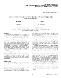 Marangoni and Variable Viscosity Phenomena in Picoliter Size Solder Droplet Deposition