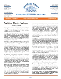 Revisiting Charles Kaziun Jr