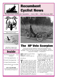 Bike Technology from a Different Angle Stock and Custom Spec'ed Recumbent Bikes, Trikes and Tandems!