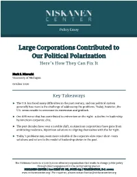 Large Corporations Contributed to Our Political Polarization Here’S How They Can Fix It