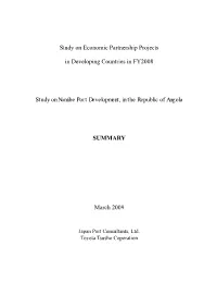 Study on Economic Partnership Projects in Developing Countries In