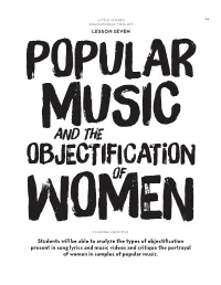 Lesson-7-Popular-Music-And-The-Objectification-Of-Women.Pdf