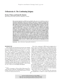 Ochratoxin A: the Continuing Enigma