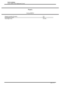Statistics Survey 499767 'Alioth Replacement Survey'