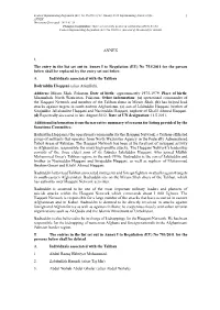 Council Implementing Regulation (EU) No 86/2013 of 31 January 2013 Implementing Article 11(4)