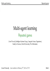 Repeated Games