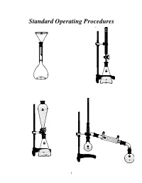 Standard Operating Procedures