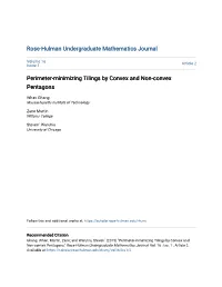 Perimeter-Minimizing Tilings by Convex and Non-Convex Pentagons
