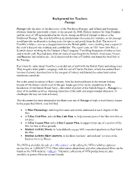 Background for Teachers Passage