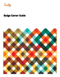 Credly Badge Earners Guide