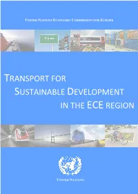 Transport for Sustainable Development in the UNECE Region