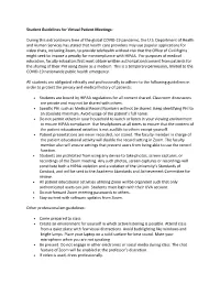 Zoom Guidelines for Virtual Patient Presentations June 2020