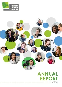 Annual Report 2019/20 Welcome Welcome