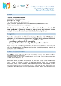 General Information Note