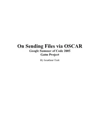 On OSCAR File Transfers