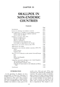 Smallpox in Countries Non-Endemic
