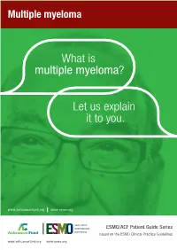Multiple Myeloma