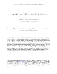 Draft: Do Not Cite Without Author Permission