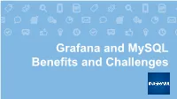 Grafana and Mysql Benefits and Challenges 2 About Me