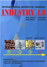 Year Iv Issue 2/2019 Issn (Print)