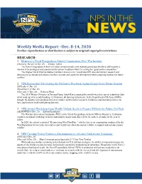 Dec. 8-14, 2020 Further Reproduction Or Distribution Is Subject to Original Copyright Restrictions