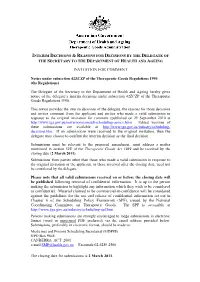 Scheduling: Delegates Reasons for Interim Decisions