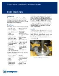 Field Machining