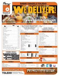 New Menu Toledo.Ai