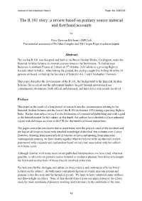 The R.101 Story: a Review Based on Primary Source Material and First Hand Accounts