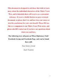 This Document Is Designed to Aid Those That Wish to Learn More About