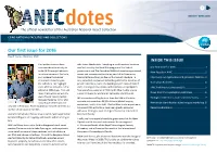 Anicdotes • ISSUE 8 APRIL 2016