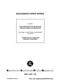 Discussion Paper Series