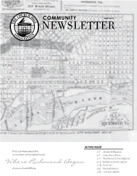 Newsletter a SS N OCIATIO