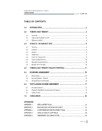 Table of Contents