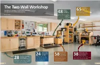 The Two-Wall Workshop Versati Le Power Tool Transform a Garage Or Basement with This Sturdy, Tower Smorgasbord of Ideas and Projects