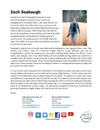 Zach-Seabaugh-Biography-2016.Pdf