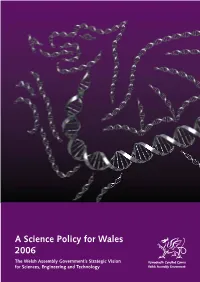 A Science Policy for Wales 2006
