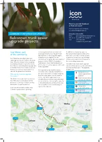 Belconnen Trunk Sewer Upgrade Projects