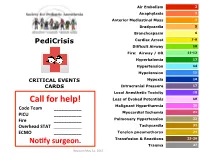 Call for Help!