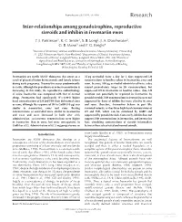 Downloaded from Bioscientifica.Com at 10/01/2021 12:40:33PM Via Free Access 398 T