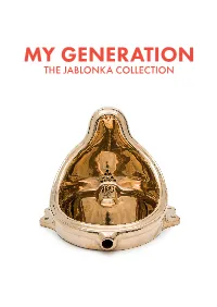 My Generation the Jablonka Collection