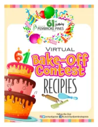Official Virtual Bake-Off Cookbook Here