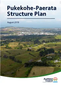 Pukekohe-Paerata Structure Plan