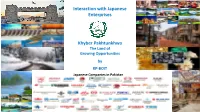 Interaction with Japanese Enterprises Khyber Pakhtunkhwa