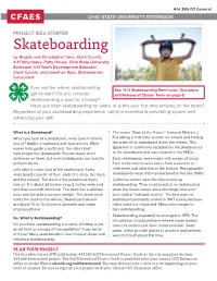 Skateboarding