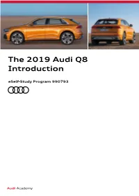 The 2019 Audi Q8 Introduction”