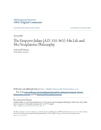 The Emperor Julian (AD 331-363)