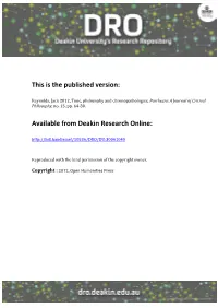 This Is the Published Version: Available from Deakin Research